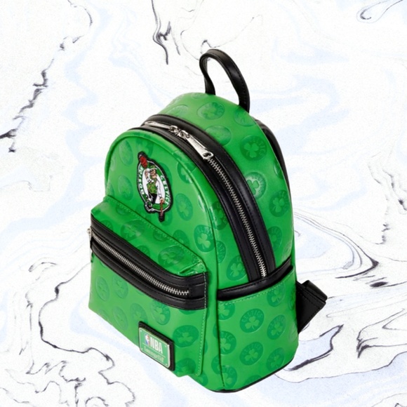 Loungefly NBA Boston‎ Celtics Debossed Logo Mini Backpack main image 4